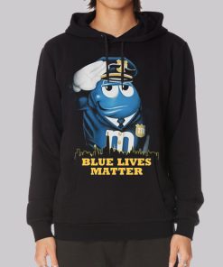 Parody Police Blue Lives Matter Hoodie