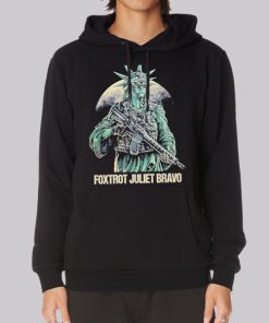 Parody Statue Foxtrot Juliet Bravo Hoodie