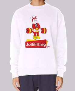 Parody Vintage Jollilifting Jollibee Hoodie