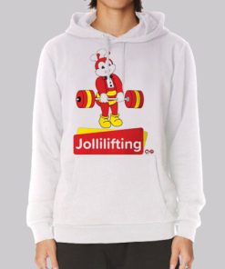 Parody Vintage Jollilifting Jollibee Hoodie 4
