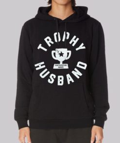 Participation Award Trophy Husband Hoodie 4