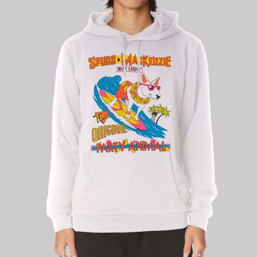 Party Animal Spuds Mackenzie Hoodie