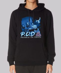Payable on Death Vintage Rock Hoodie 4
