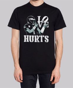 Philadelphia Eagles Loves Jalen Hurts Hoodie 2 Philadelphia Eagles Loves Jalen Hurts Hoodie 3