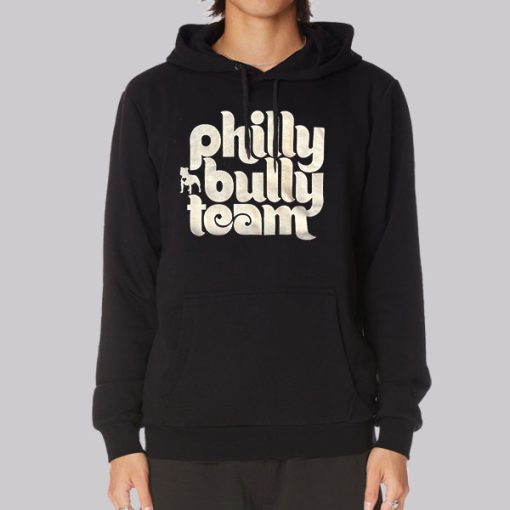 Philly Bully Team Little Dog Graphic Hoodie