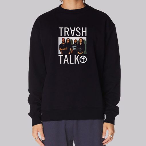 Photo Trash Talk Merch Hoodie