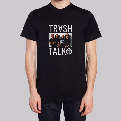 Photo Trash Talk Merch Hoodie