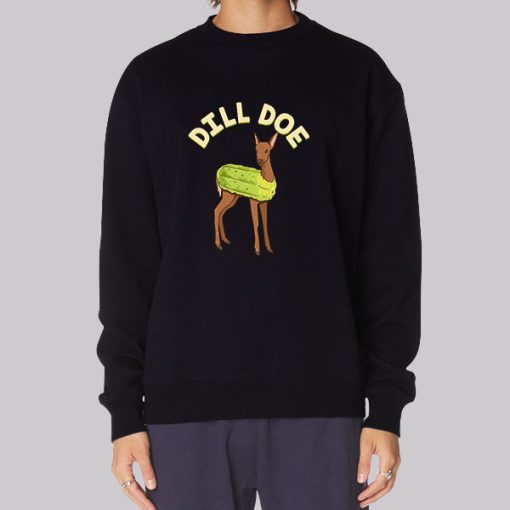 Pickle Dildo Funny Deer Hoodie