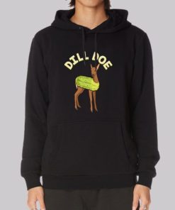 Pickle Dildo Funny Deer Hoodie 4