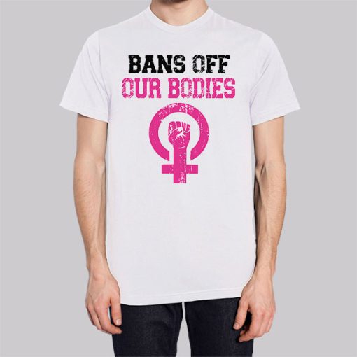 Pink Bans off Our Bodies Hoodie