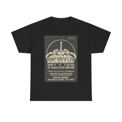 Scorpions Paul Civic Center T-Shirt