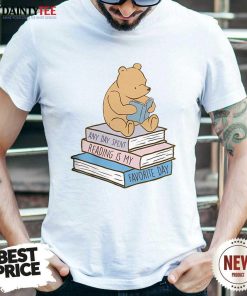 Awesome Bear Any Day Spent Reading Is My Favorite Day T-Shirt