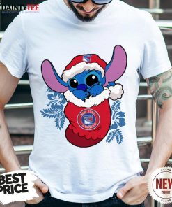 Awesome New York Rangers Christmas Stitch In The Sock Funny Disney NHL Shirt