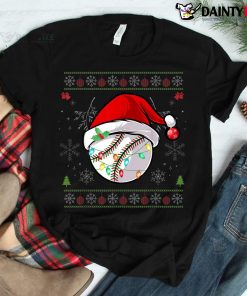 Baseball Christmas Ugly Sweater Shirt