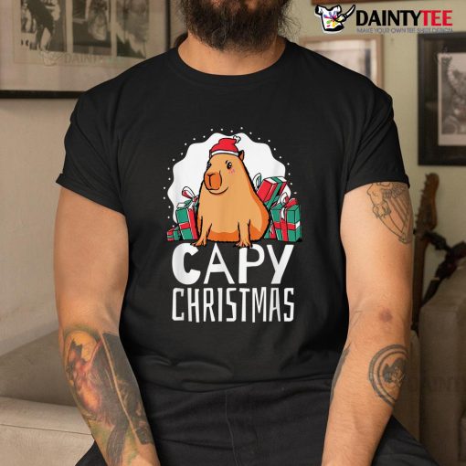 Capy Christmas Capybara Shirt