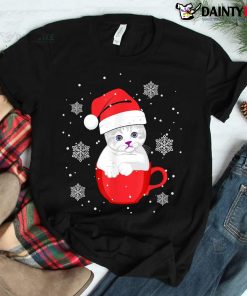 Cat Christmas Tree Shirt