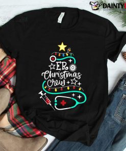 ER Christmas Crew Emergency Room Nurse ER Techs Secretary Shirt