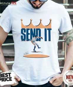 Good Bauer Outage Send It Anniversary Baseball T-Shirt