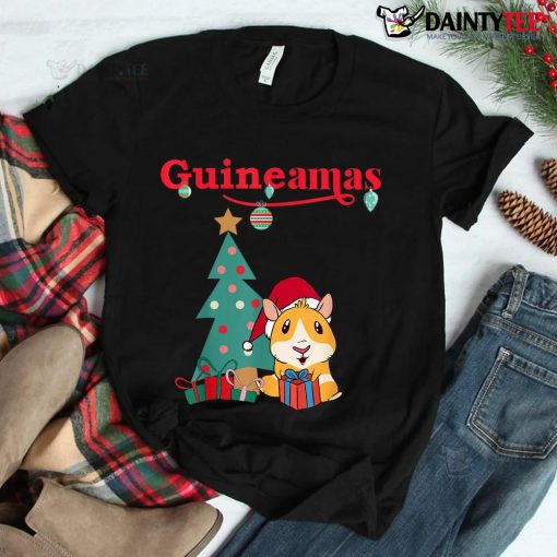 Guinea Pig Cute Funny Christmas Tree Shirt