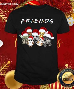 Hot Star Wars Darth Vader Baby Yoda And Friends Christmas Long Sleeve Shirt