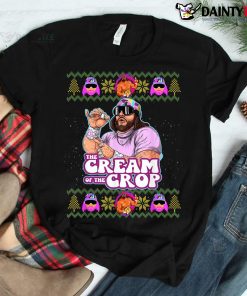 Macho-the Cream Of The Cropwrestling Ugly Christmas Shirt
