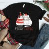 Meowy Catmas Cat Christmas Pajamas Xmas Shirt