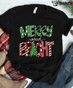 Merry And Bright Christmas Tree Shirt