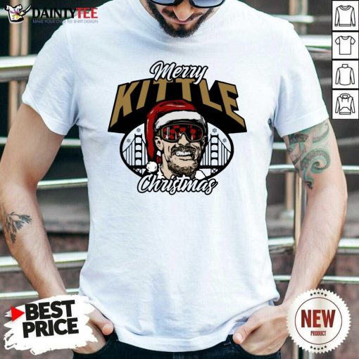 Official George Kittle Merry Kittle Christmas Shirt