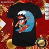Official Santa Surfing Christmas T-Shirt