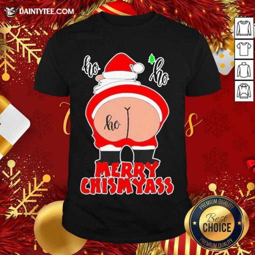 Perfect Santa Claus Ho Ho Merry Christmas Shirt