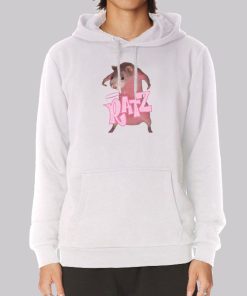 Pink Rat Meme Funny Hoodie