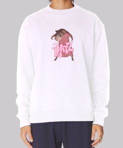 Pink Rat Meme Funny Hoodie