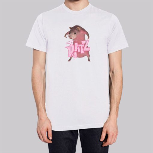 Pink Rat Meme Funny Hoodie