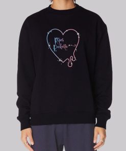 Piper Rockelle Logo Drippy Heart Hoodie