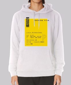 Plane Ticket Banana Fish Hoodie
