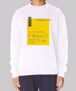 Plane Ticket Banana Fish Hoodie