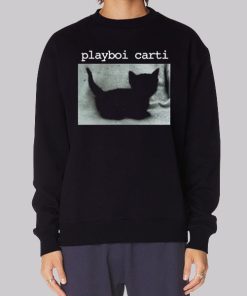 Playboi Carti Black Cat Hoodie