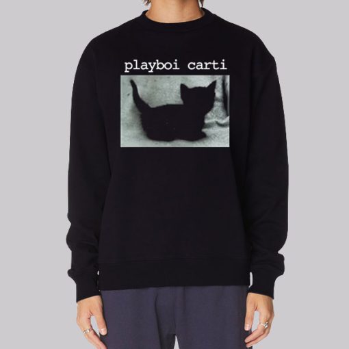 Playboi Carti Black Cat Hoodie