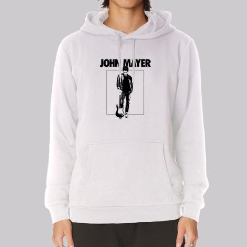 Playing Guitar Music John Mayer Hoodie Playing Guitar Music John Mayer Hoodie