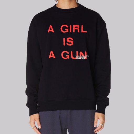 Pleasure a Girl Is a Gun Hoodie