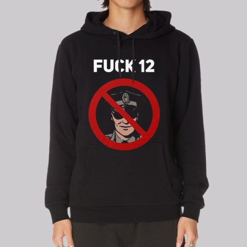 Police Black Power fuck12 Hoodie