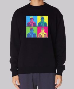 Pop Art Color Pedro Pascal Hoodie
