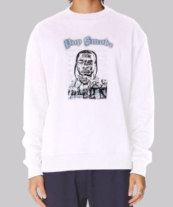Pop Smoke Drawing Hoodie