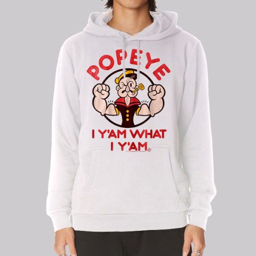 Popeye the Sailorman What I Yam Hoodie