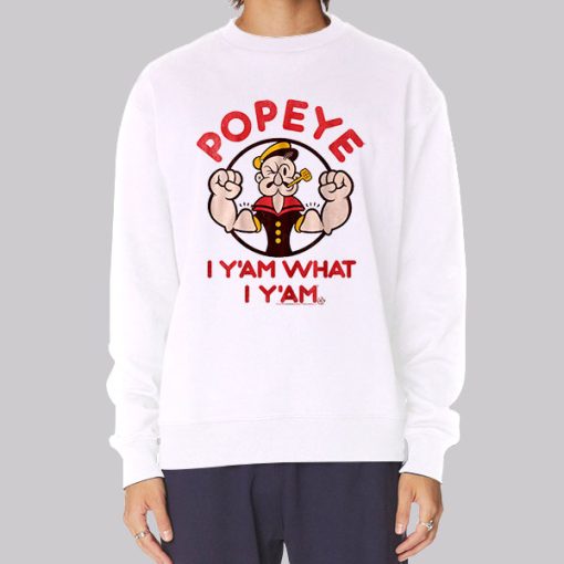 Popeye the Sailorman What I Yam Hoodie