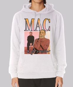 Portrait Singer Mac Miller Vintage Hoodie