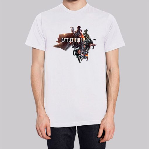 Poster Games Battlefield Merch Hoodie