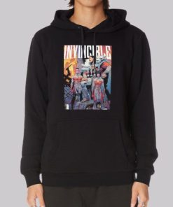 Poster Invincible Merchandise Hoodie 3 Poster Invincible Merchandise Hoodie 4