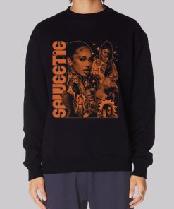 Potrait Saweetie Rap Vintage Hoodie