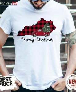 Premium Kentucky Merry Christmas Tree Shirt